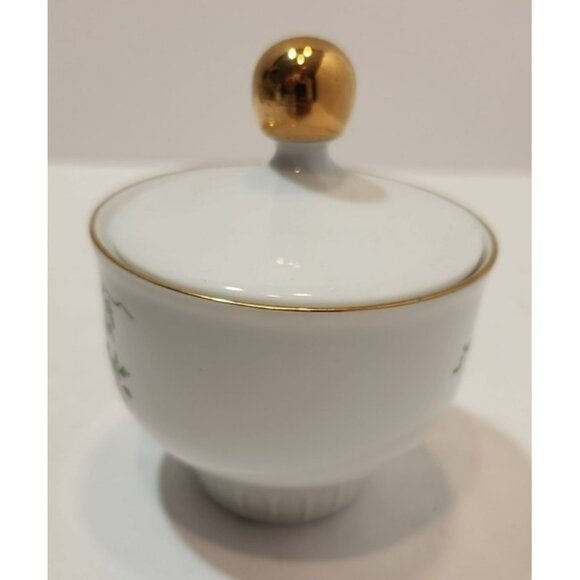 Vtg Henneberg Porzellan 1777 Sugar Bowl and Creamer Set Made in East Germany - Picture 14 of 16